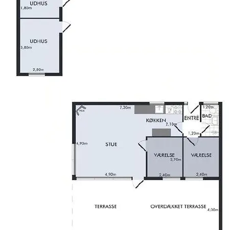 Holiday Home With Terrace And Lounge Near Vig * Vig